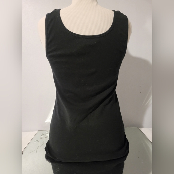 RESTING GYM FACE GRAPHICS SCOOP TANK - Picture 3 of 4